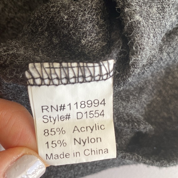 Asymmetrical Grey Dress - Picture 6 of 7